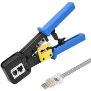 W-Star klešče za stiskanje RJ45 EZ WSEZ376Z Cat5, RJ45, RJ45EZ, RJ12