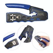 W-Star klešče za stiskanje RJ45 WSEZ670 profesionalne klešče EZ Cat6, Cat5, RJ45EZ, STP