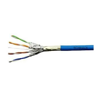 Kabel F/FTP Cat.6a 500 MHz 4x2xAWG23, LS0H blue, Dca, 500m Kabel F/FTP Cat.6a 500 MHz 4x2xAWG23, LS0H blue, Dca, 500m