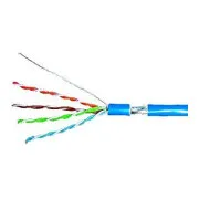 Kabel F/UTP Cat.5e 4x2xAWG24, LS0H ovojnica modra, škatla 305m