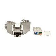 Keystone modul RJ45, zaščiten, 10 Gb, razred Ea, 4PPoE