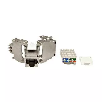 Keystone modul RJ45, zaščiten, 10 Gb, razred Ea, 4PPoE Keystone modul RJ45, zaščiten, 10 Gb, razred Ea, 4PPoE