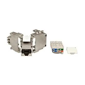 Keystone modul RJ45, zaščiten, 10 Gb, razred Ea, 4PPoE Keystone modul RJ45, zaščiten, 10 Gb, razred Ea, 4PPoE