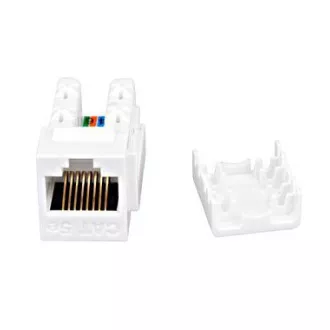 Keystone RJ45 AMPARO Cat.6 SFA bela