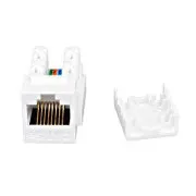 Keystone RJ45 AMPARO Cat.6 SFA bela