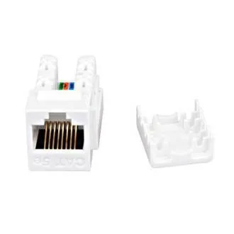 Keystone RJ45 AMPARO Cat.6 SFA bela Keystone RJ45 AMPARO Cat.6 SFA bela