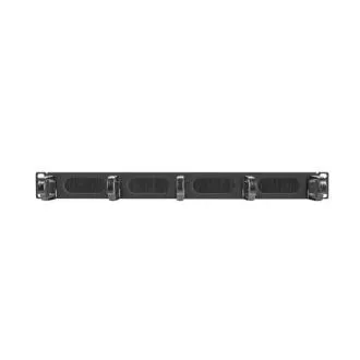 Organizator kablov 19'' 1U tip B črn Organizator kablov 19'' 1U tip B črn