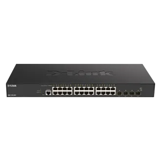 D-Link DXS-1210-28T 24 x 10G Base-T vrata 4 x 10G/25G SFP28 vrata Pametno upravljano stikalo D-Link DXS-1210-28T 24 x 10G Base-T vrata 4 x 10G/25G SFP28 vrata Pametno upravljano stikalo