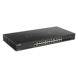 D-Link DXS-1210-28T 24 x 10G Base-T vrata 4 x 10G/25G SFP28 vrata Pametno upravljano stikalo D-Link DXS-1210-28T 24 x 10G Base-T vrata 4 x 10G/25G SFP28 vrata Pametno upravljano stikalo