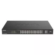 D-Link DGS-1100-26MPV2/E26-Port PoE  Gigabit Smart Man. Switch, 370W