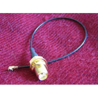 Kabel pigtail u.Fl (IPEX)-SMA ženski kabel pigtail, 15 cm Kabel pigtail u.Fl (IPEX)-SMA ženski kabel pigtail, 15 cm