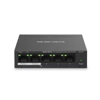 Mercusys MS105GP 5xGb destop stikalo 4xPoE Mercusys MS105GP 5xGb destop stikalo 4xPoE