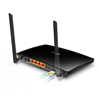 Usmerjevalnik TP-Link TL-MR6400 4G LTE WiFi N, 4x vrata FE Usmerjevalnik TP-Link TL-MR6400 4G LTE WiFi N, 4x vrata FE