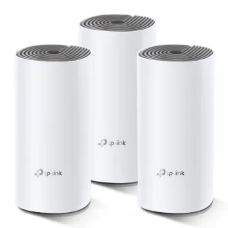TP-Link AC1200 Celodomski brezžični omrežni sistem WiFi Deco E4 (3 pakiranja), 2x10/100 RJ45 TP-Link AC1200 Celodomski brezžični omrežni sistem WiFi Deco E4 (3 pakiranja), 2x10/100 RJ45