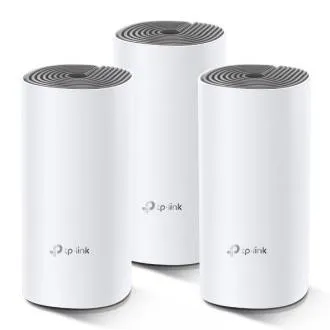 TP-Link AC1200 Celodomski brezžični omrežni sistem WiFi Deco E4 (3 pakiranja), 2x10/100 RJ45 - Rabljeno