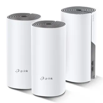 TP-Link AC1200 Celodomski brezžični omrežni sistem WiFi Deco E4 (3 pakiranja), 2x10/100 RJ45 TP-Link AC1200 Celodomski brezžični omrežni sistem WiFi Deco E4 (3 pakiranja), 2x10/100 RJ45