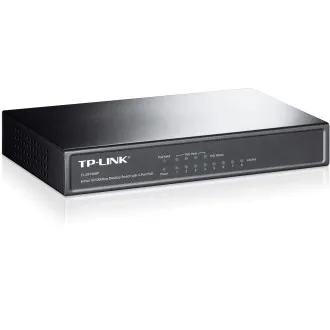 TP-Link TL-SF1008P 8x10/100 (4xPOE) 66W namizno kovinsko stikalo za videonadzor