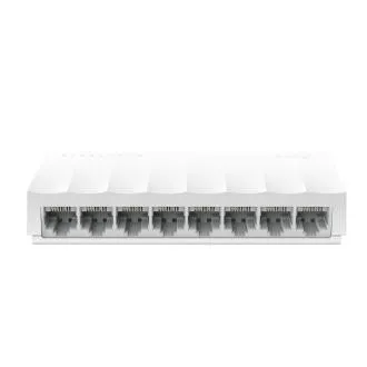TP-Link LS1008 namizni stikalo z 8 vtičnicami 10/100 brez ventilatorja