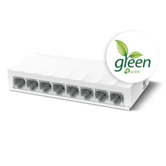 TP-Link LS1008 namizni stikalo z 8 vtičnicami 10/100 brez ventilatorja