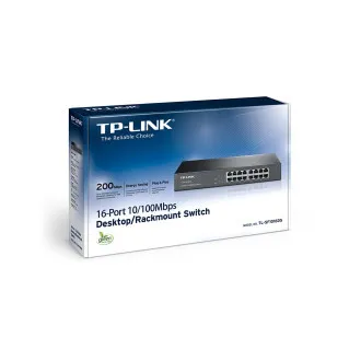 TP-Link TL-SF1016DS 16x 10/100Mbps stikalo TP-Link TL-SF1016DS 16x 10/100Mbps stikalo