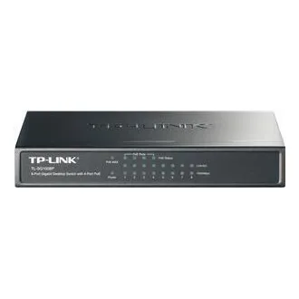 TP-Link TL-SG1008P 8xGB (4xPOE) 64W Namizno stikalo brez ventilatorja TP-Link TL-SG1008P 8xGB (4xPOE) 64W Namizno stikalo brez ventilatorja