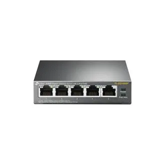 TP-Link TL-SG1005P 5xGb (4xPOE) 65 W namizni jekleni stikalo