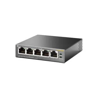 TP-Link TL-SG1005P 5xGb (4xPOE) 65 W namizni jekleni stikalo