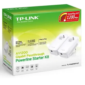 TP-Link TL-PA8010P 1200 Mbps Powerline začetniški komplet (2 kosa) TP-Link TL-PA8010P 1200 Mbps Powerline začetniški komplet (2 kosa)