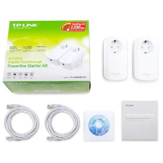 TP-Link TL-PA8010P 1200 Mbps Powerline začetniški komplet (2 kosa) TP-Link TL-PA8010P 1200 Mbps Powerline začetniški komplet (2 kosa)
