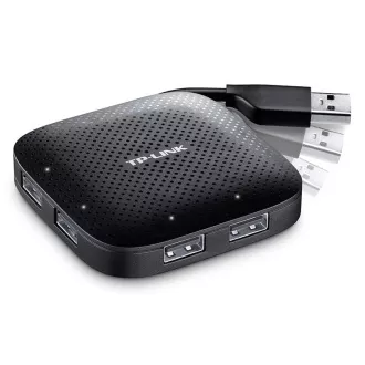 TP-Link 4-vratno vozlišče USB 3.0, adapter za napajanje ni potreben