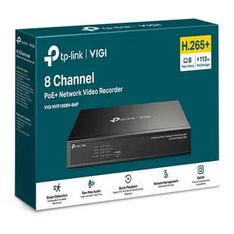 VIGI NVR1008H-8MP 8-kanalni omrežni videorekorder PoE VIGI NVR1008H-8MP 8-kanalni omrežni videorekorder PoE