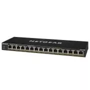 NETGEAR 16PT GE UNMANAGED SWCH W/POE/POE