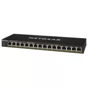 NETGEAR 16PT GE UNMANAGED SWCH HI-PWR POE