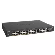 NETGEAR 48PT GIGE UNMANAGED SWCH W/POE