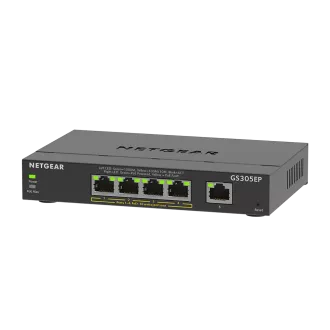 NETGEAR 5PT GE PLUS SWCH W/ POE