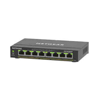 NETGEAR 8PT GE PLUS SWCH W/ POE
