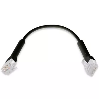 Ubiquiti Ethernetni povezovalni kabel, 0,22 m, Cat6, črn