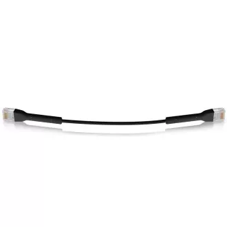Ubiquiti Ethernetni povezovalni kabel, 0,22 m, Cat6, črn