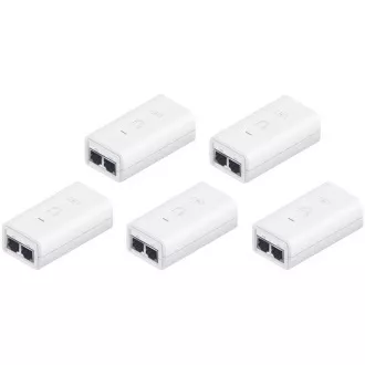 Ubiquiti POE-24-12W-G-WH,GB PoE injektor, 24V/0,5A(12W),5 kosov