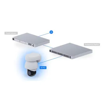 Ubiquiti UVC-AI-PTZ-W - UniFi Protect AI PTZ Industrial, bela Ubiquiti UVC-AI-PTZ-W - UniFi Protect AI PTZ Industrial, bela