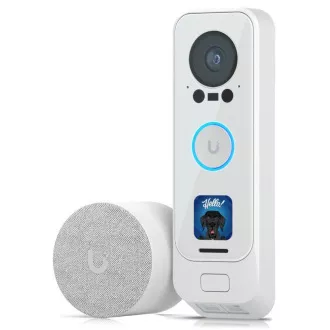Ubiquiti UVC-G4 Doorbell Pro PoE Kit - G4 Doorbell Professional PoE Kit - Bela