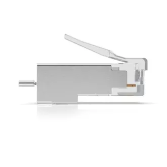 Ubiquiti UISP-Connector-SHD - STP RJ45 konektor, Cat5, 8p8c, žica, pozlačena, AWG24 (100 kosov)
