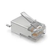 Ubiquiti UISP-Connector-SHD - STP RJ45 konektor, Cat5, 8p8c, žica, pozlačena, AWG24 (100 kosov)