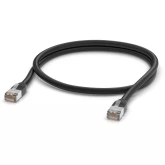 Ubiquiti UACC-Cable-Patch-Outdoor-1M-BK, Zunanji povezovalni kabel UniFi, 1 m, Cat5e, črn