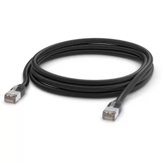 Ubiquiti UACC-Cable-Patch-Outdoor-3M-BK, Zunanji povezovalni kabel UniFi, 3 m, Cat5e, črn