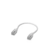 Ubiquiti UACC-Cable-Patch-EL-C6A-0.3M-W - UniFi Premium povezovalni kabel 0,3 m