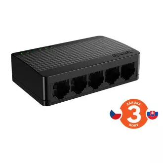 Tenda SG105M - Gigabitno namizno ethernetno mini stikalo, 10/100/1000 Mb/s, 10Gb/s, brez ventilatorja