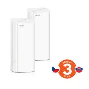 Tenda Nova EX12 (2 paketa) WiFi6 AX3000 Mesh Gigabit sistem, 6xGLAN/GWAN, WPA3, VPN, aplikacija SMART CZ