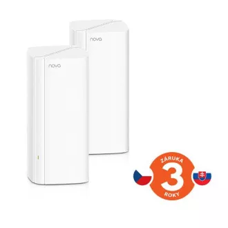 Tenda Nova EX12 (2 paketa) WiFi6 AX3000 Mesh Gigabit sistem, 6xGLAN/GWAN, WPA3, VPN, aplikacija SMART CZ