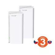Tenda Nova MX21 Pro (2 paketa) WiFi6E AXE5700 Mesh Gigabitni sistem, 6x GLAN/GWAN, WPA3, VPN, CZ aplikacija